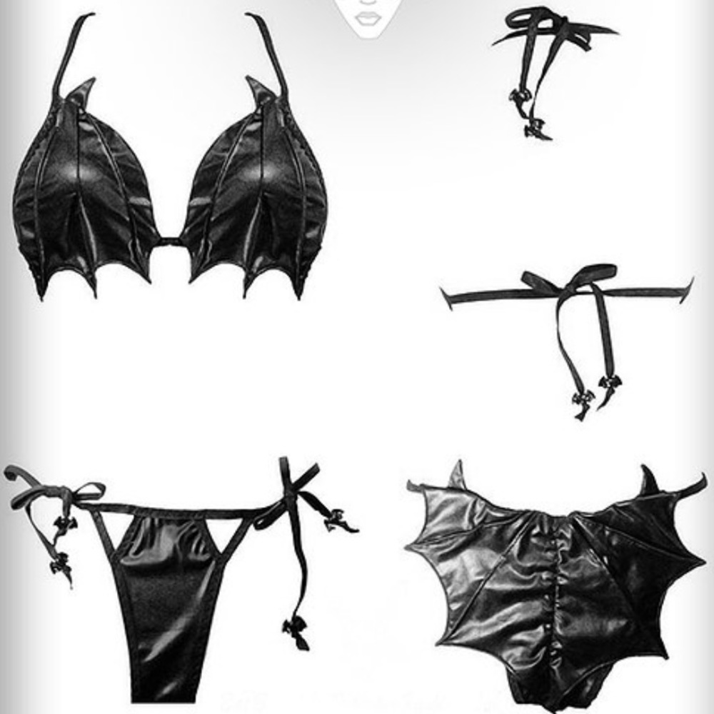Bat Wing Bikini Set - Picture 11 of 11